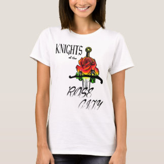Riddare av rostadskvinna T-tröja T-shirt