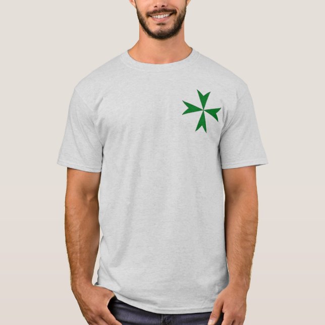 Riddare av skjortan för St. Lazarus Tee (Framsida)