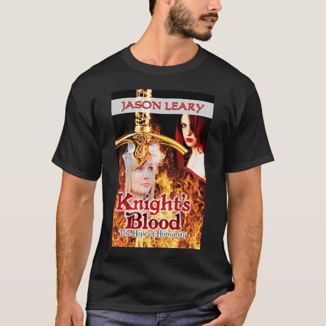 Riddare blod t-shirt (Framsida)