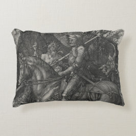 Riddare, död och djävulen av Albrecht Durer Prydnadskudde