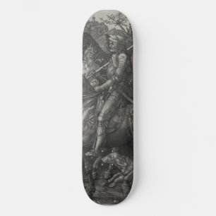 Riddare, död och djävulen av Albrecht Durer Skateboard Bräda 21,5 Cm