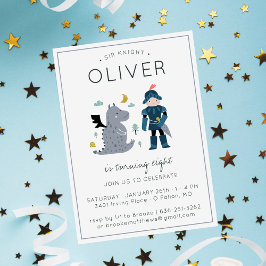 Riddare & Drakar Festinbjudan Inbjudningar