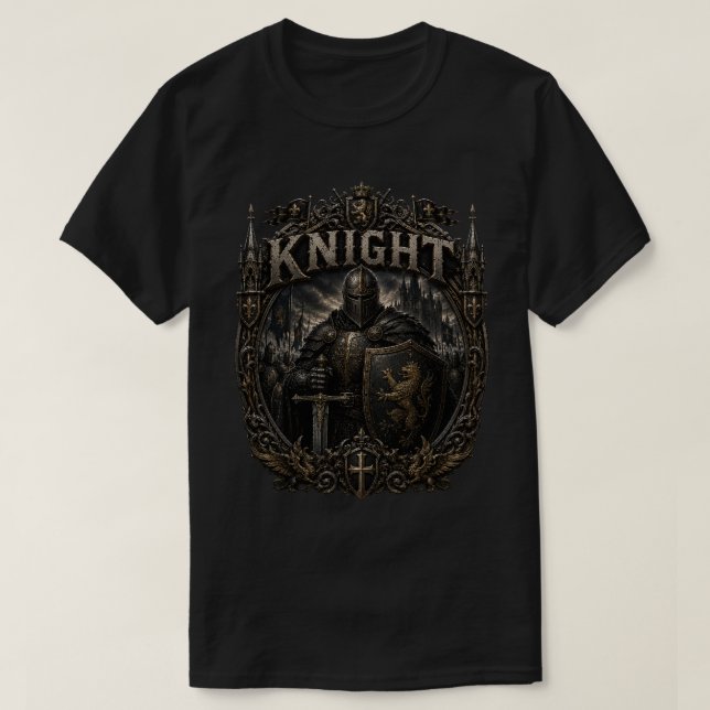 Riddare Elite Edition Herr T-Shirt (Design framsida)