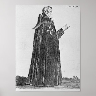 Riddare Hospitaller i den original- vanan Poster