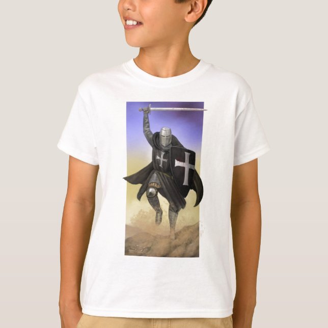 Riddare Hospitaller T-shirt (Framsida)