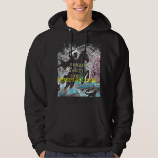 Riddare och Häst Kraftfull Konst Herr Tröja Hoodie
