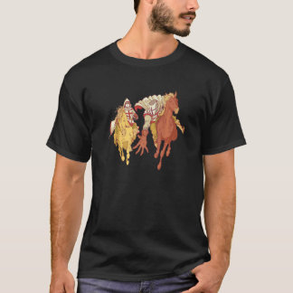 Riddare och Hästar - Medeltida Renässans Korsfarar T Shirt