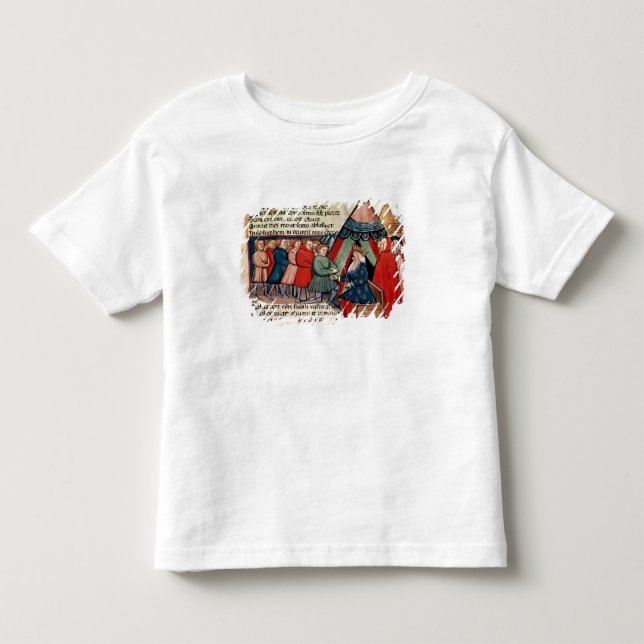 Riddare som förpliktar deras trohet t-shirt (Framsida)