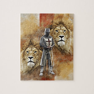 Riddare Templar 001 Pussel