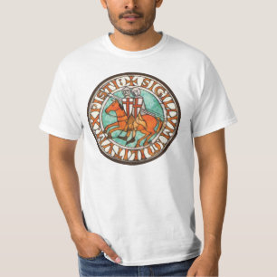 Riddare Templar förseglar T-shirt