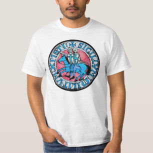 Riddare Templar förseglar T Shirt