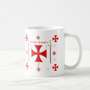 Riddare Templar Kaffemugg