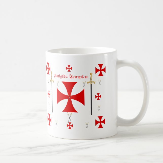 Riddare Templar Kaffemugg (Höger)