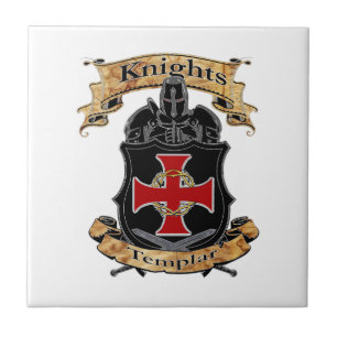 Riddare Templar Kakelplatta