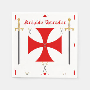 Riddare Templar Pappersservett