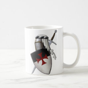 Riddare Templar skyddar Kaffemugg
