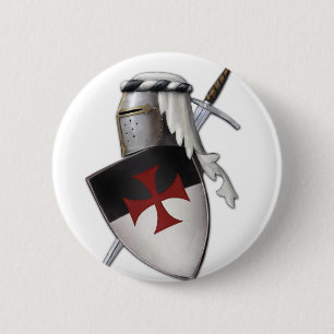 Riddare Templar skyddar Knapp