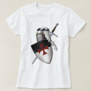 Riddare Templar skyddar Tee
