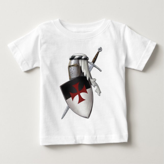 Riddare Templar skyddar Tee (Framsida)