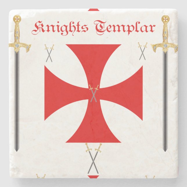 Riddare Templar Stenunderlägg (Framsidan)