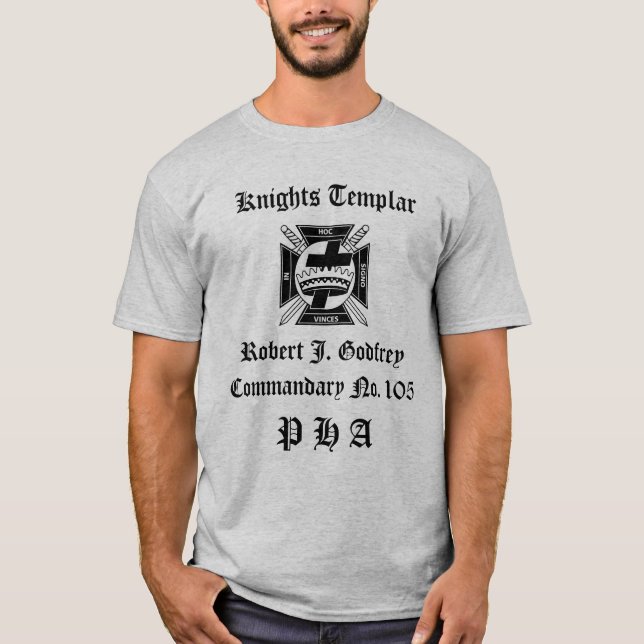 Riddare Templar Tee (Framsida)