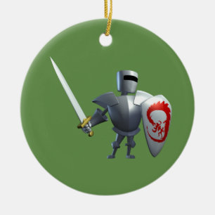 Riddarejulprydnad Julgransprydnad Keramik