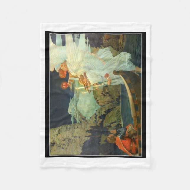 Riddaren av den heliga gralen av Frederick J. Fleecefilt (Framsidan)