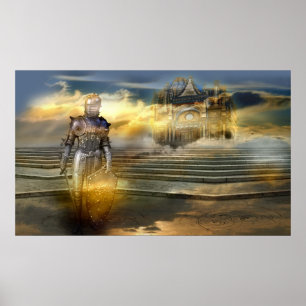 Riddaren av den himmelska slotten poster