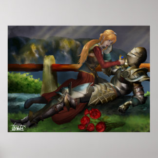 Riddaren och prinsessan poster