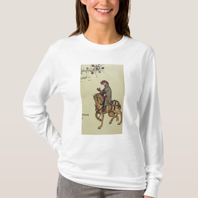 Riddaren, telefax specificerar från tee shirt (Framsida)