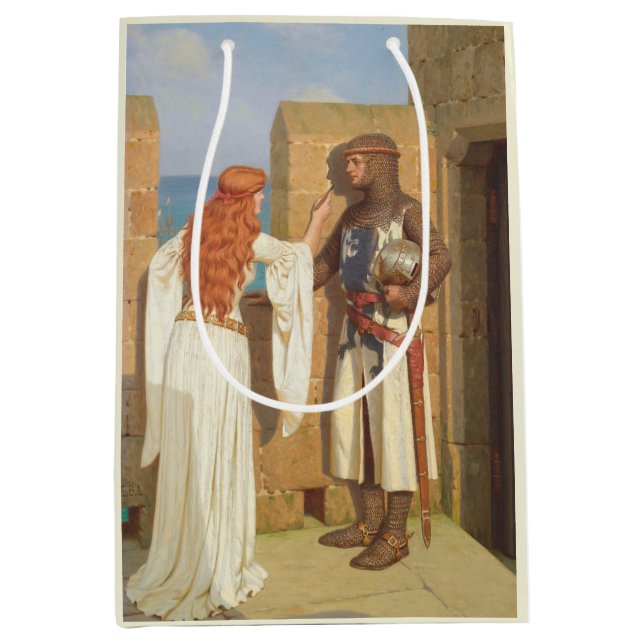 Riddarens skugga (av Edmund Blair Leighton) (Framsidan)
