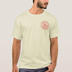 RiddareTemplar mellan östern turnerar T-shirt