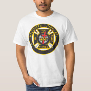 RiddareTemplar militär Commandery T-tröja T-shirt