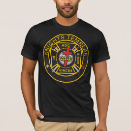 RiddareTemplar militär Commandery T-tröja Tee