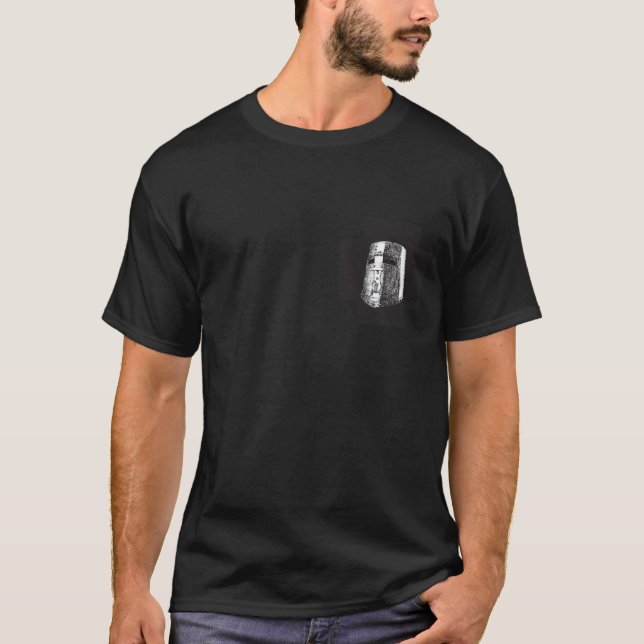 RiddareTemplar skjorta T-shirt (Framsida)