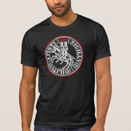 RiddareTemplar soldater förseglar Tee Shirt