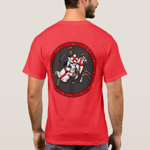 RiddareTemplar uppladdning förseglar skjortan T Shirt