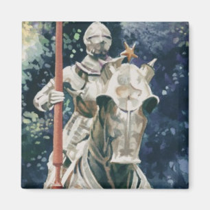 Riddarevattenfärg "för glänsande Armor" Magnet
