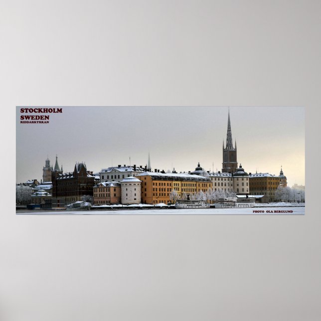 Riddarkyrkan, Stockholm Poster (Framsidan)
