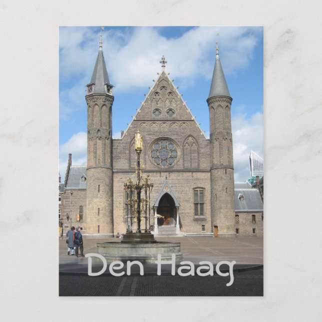 Ridderzaal Vykort (Framsida)
