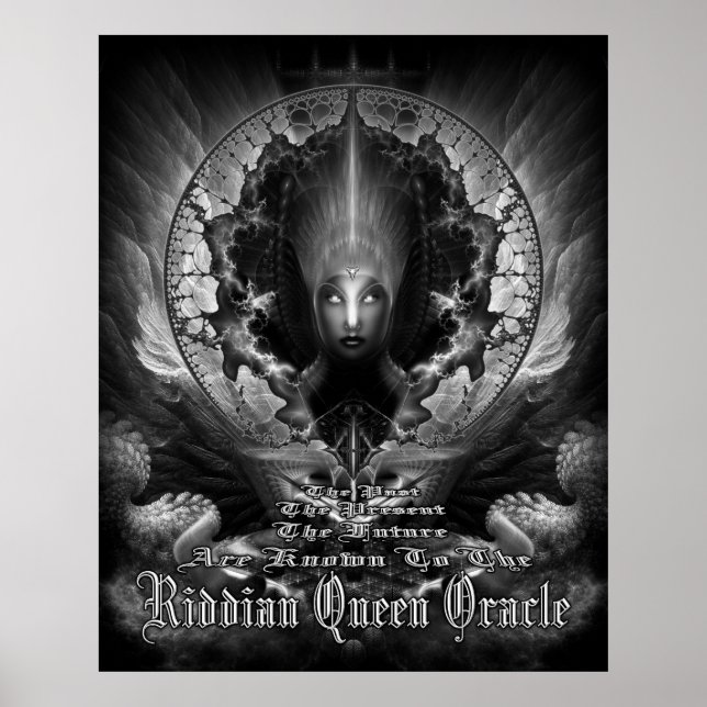 Riddian Queen Oracle GS Archival Poster (Framsidan)