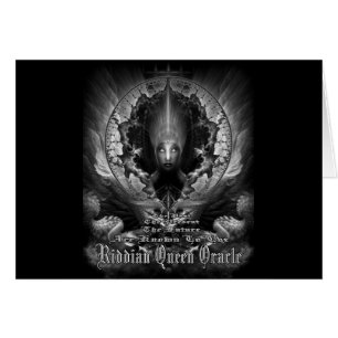 Riddian Queen Oracle GS Hälsningskort