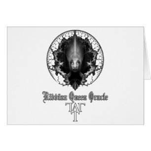 Riddian Queen Oracle GS Hälsningskort