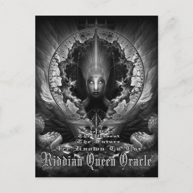 Riddian Queen Oracle GS Vykort (Framsida)