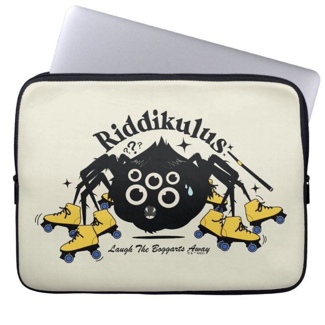 Riddikulus - Laugh the Boggarts Away Laptop Fodral (Framsidan)