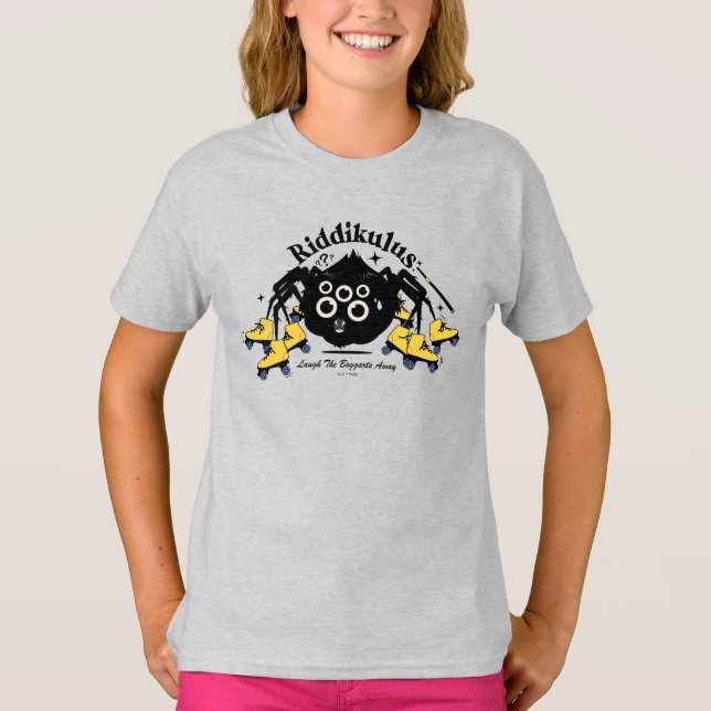 Riddikulus - Laugh the Boggarts Away T Shirt (Framsida)