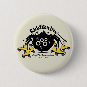Riddikulus - Skrattar bort boggarts Knapp