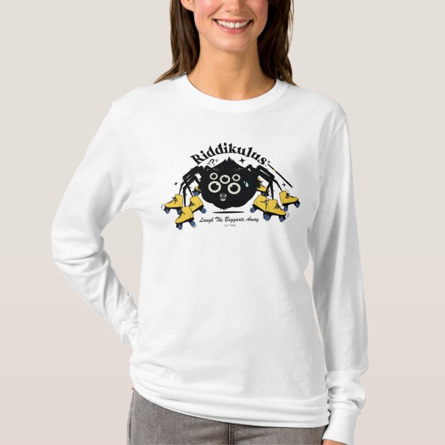 Riddikulus - Skrattar bort boggarts T Shirt (Framsida)