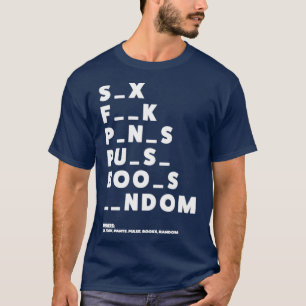 Riddlar med tvetydiga termer ger fult ljus t shirt