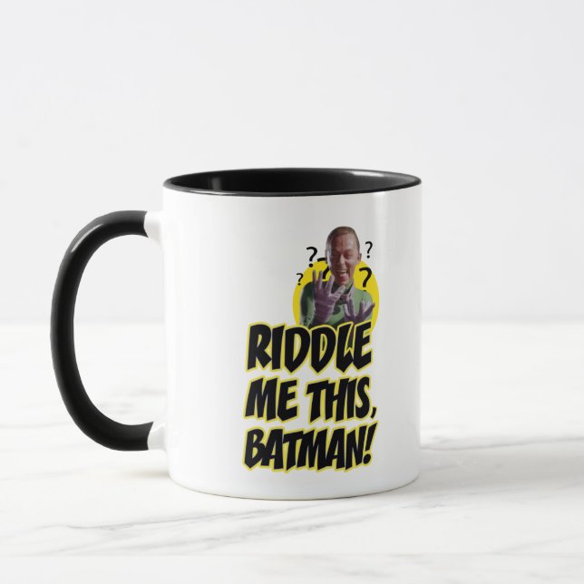 Riddle me this Batman Mugg (Vänster)